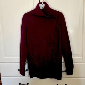 Maroon lululemon sweatshirt jacket